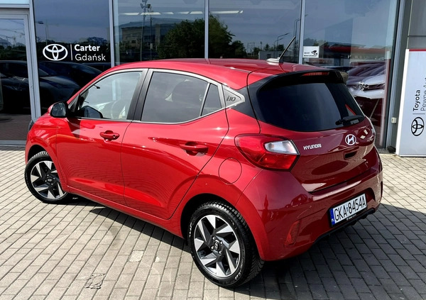 Hyundai i10 cena 69900 przebieg: 5643, rok produkcji 2023 z Sejny małe 352